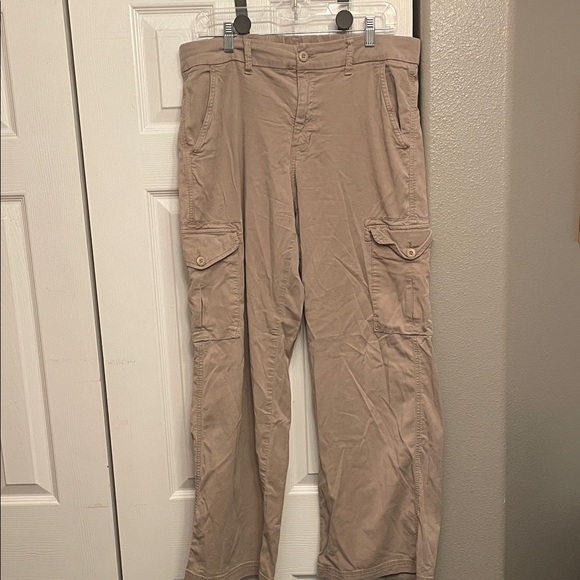 American Eagle Outfitters Men's Tan Cargo Pants - Picture 1 of 5